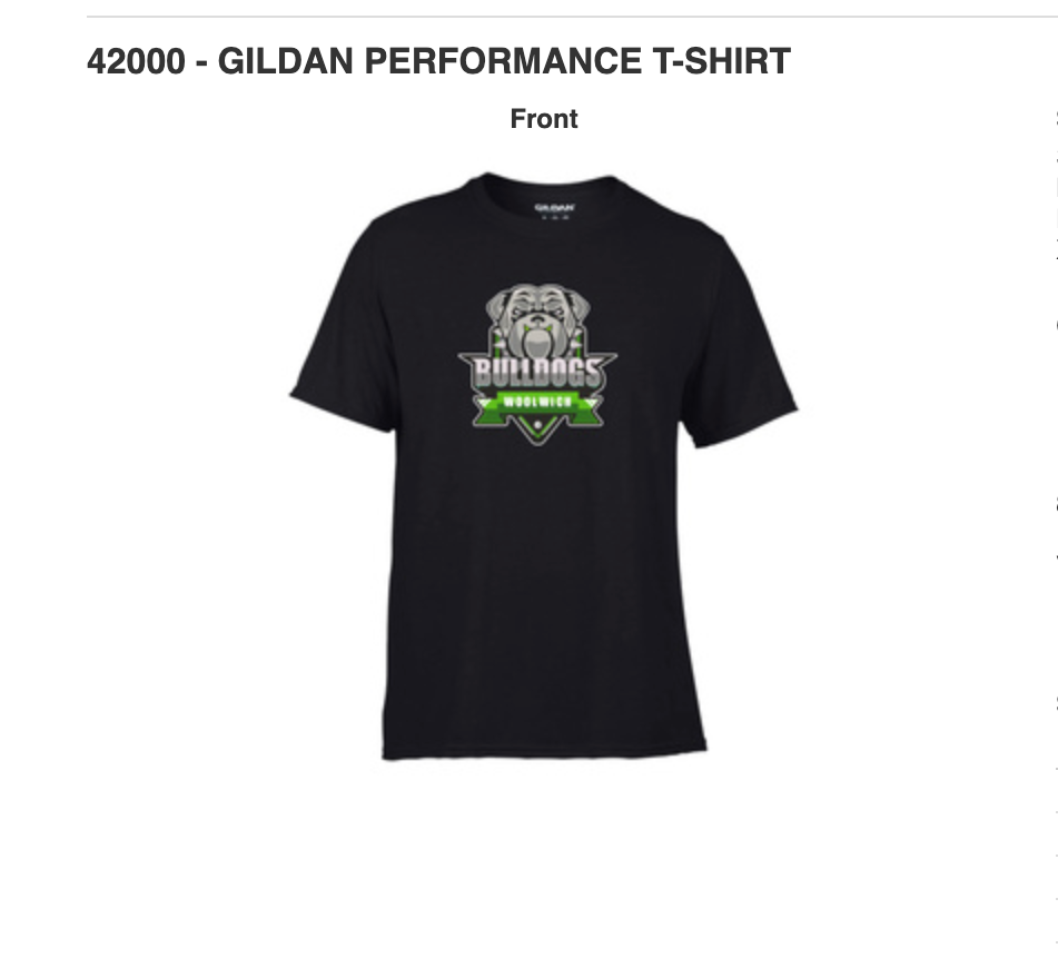 Woolwich Bulldogs T Shirt