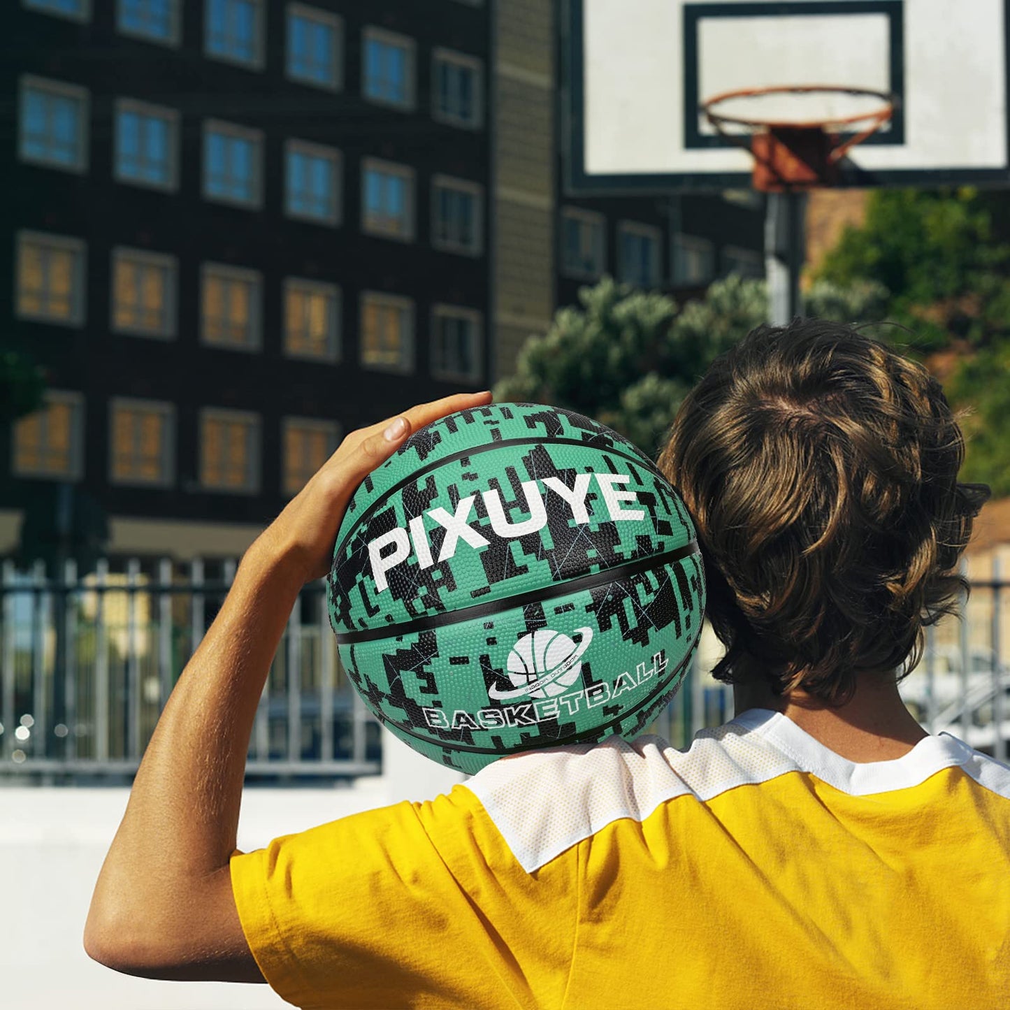 Kids Basketball Size 3(22''),Youth Basketball Size 5(27.5'') for Play Games Indoor Outdoor Gym Backyard Park and Pool