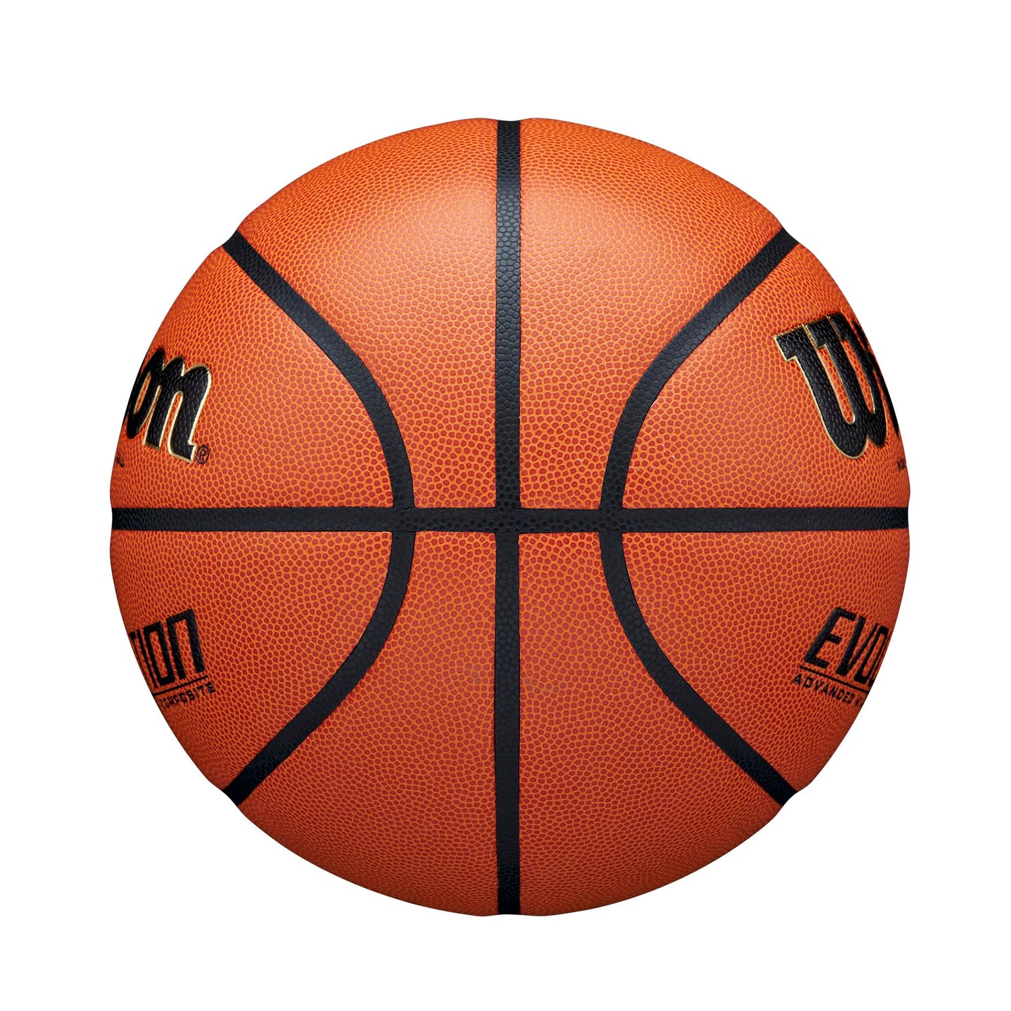 Wilson Evolution Intermediate Size Game Basketball, Brown, Size 6
